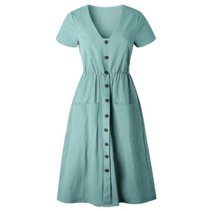 Linen Summer Dress