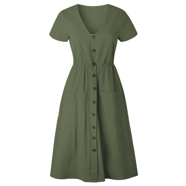 Linen Summer Dress