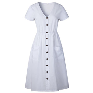 Linen Summer Dress