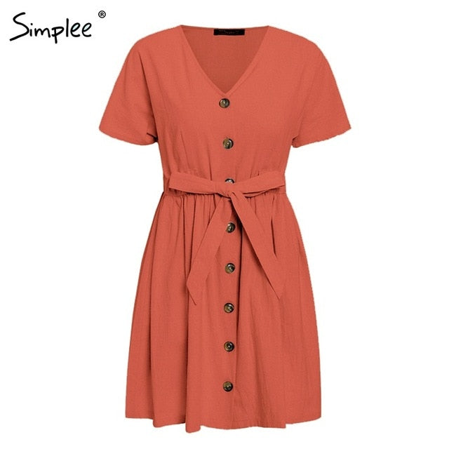 Simplee Vintage summer dress