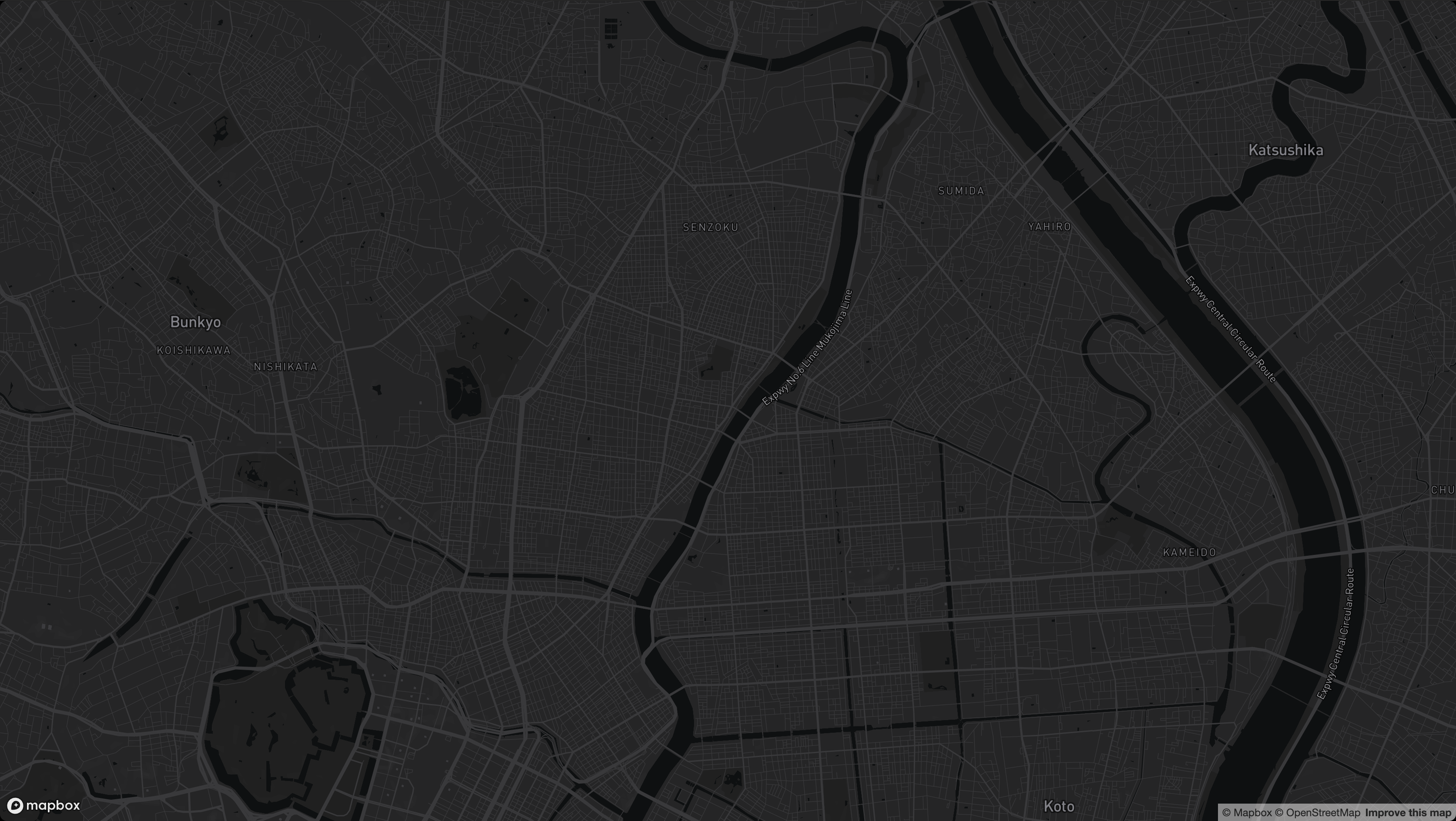 Interactive Map Dark