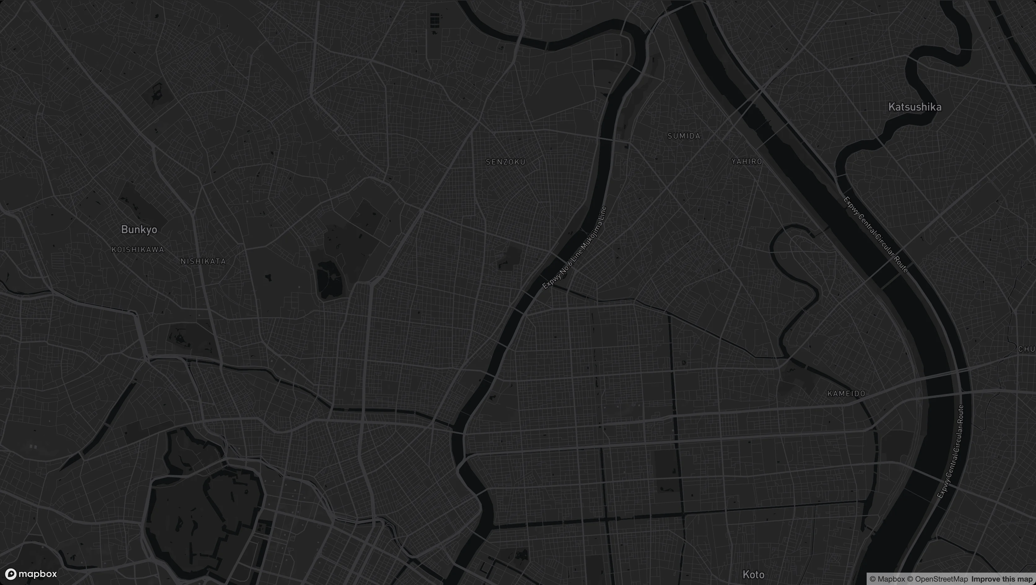 Interactive Map Dark